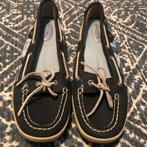 Leather Sperry Shoes